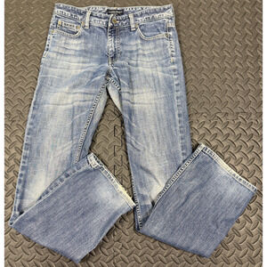 Banana Republic Womens Size 2 Blue Jeans Boot Cut Stretch Western Cowgirl Boho